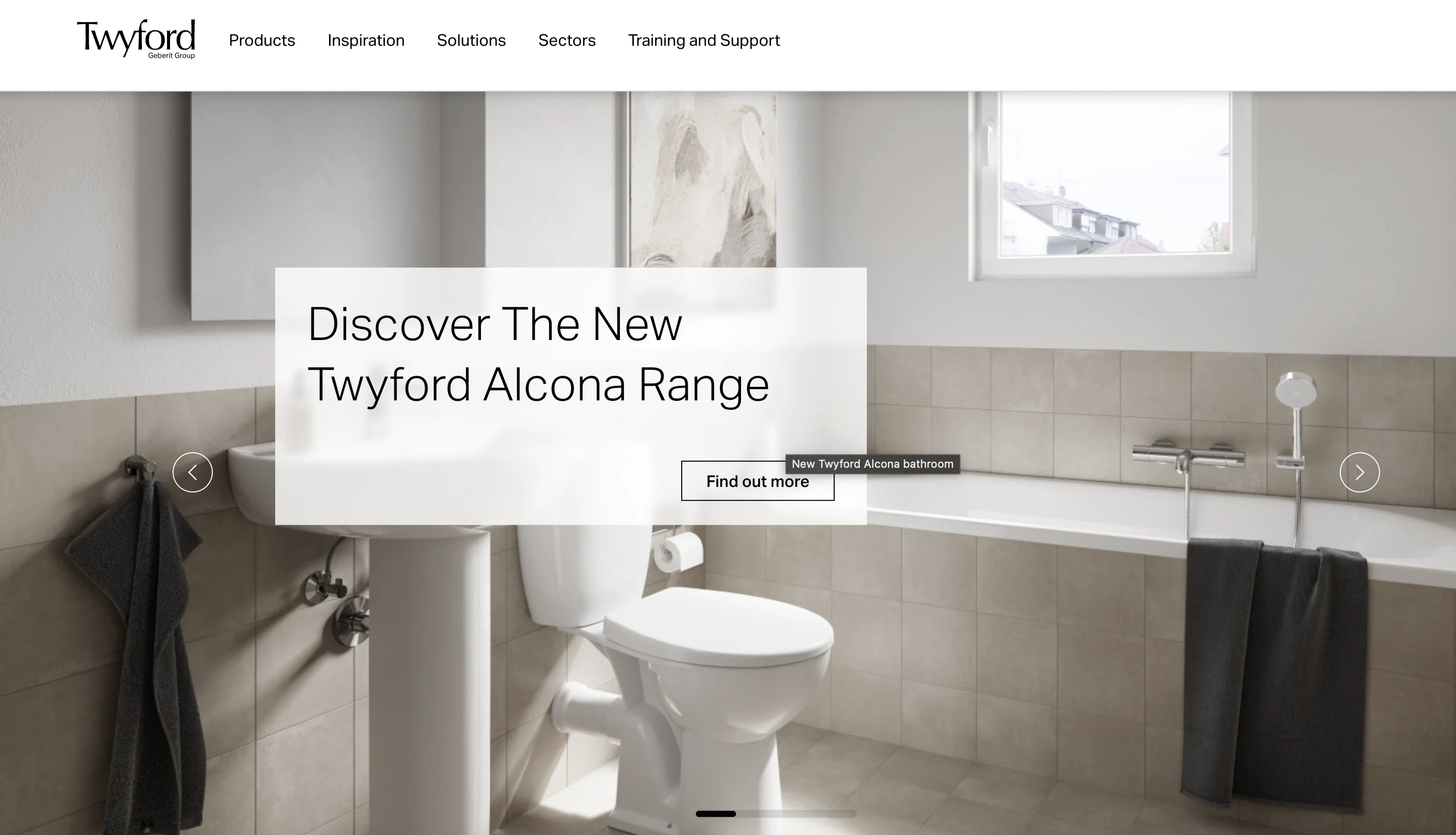 Twyford website screenshot